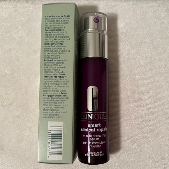 💜NIB💜 Clinique Smart Clinical Repair Wrinkle Correcting Serum BRAND NEW IN BOX - Picture 8 of 12